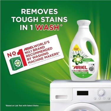Ariel Matic Liquid Detergent Top Load 2 Ltr + 500 MilliLitre Free - Image 4