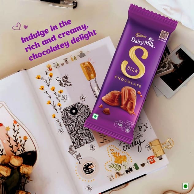 Cadbury Dairy Milk Silk Chocolate Bar, 150 gm - Image 4