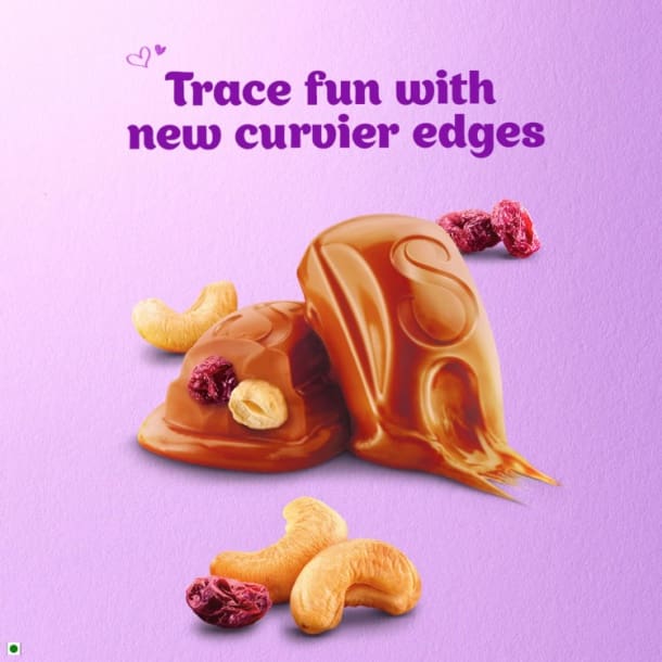 Cadbury Dairy Milk Silk Fruit and Nut Chocolate Bar, 137gm - Image 3