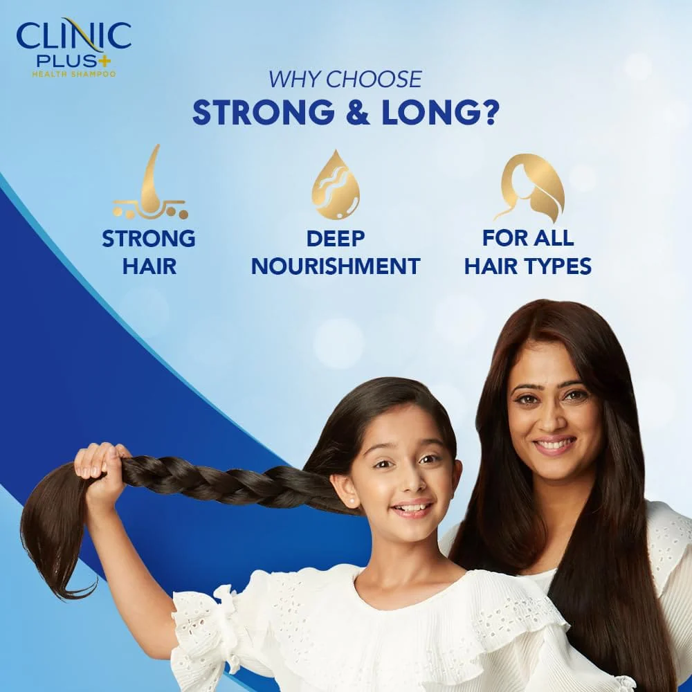 Clinic Plus Strong & Long Shampoo, 355ml - Image 4