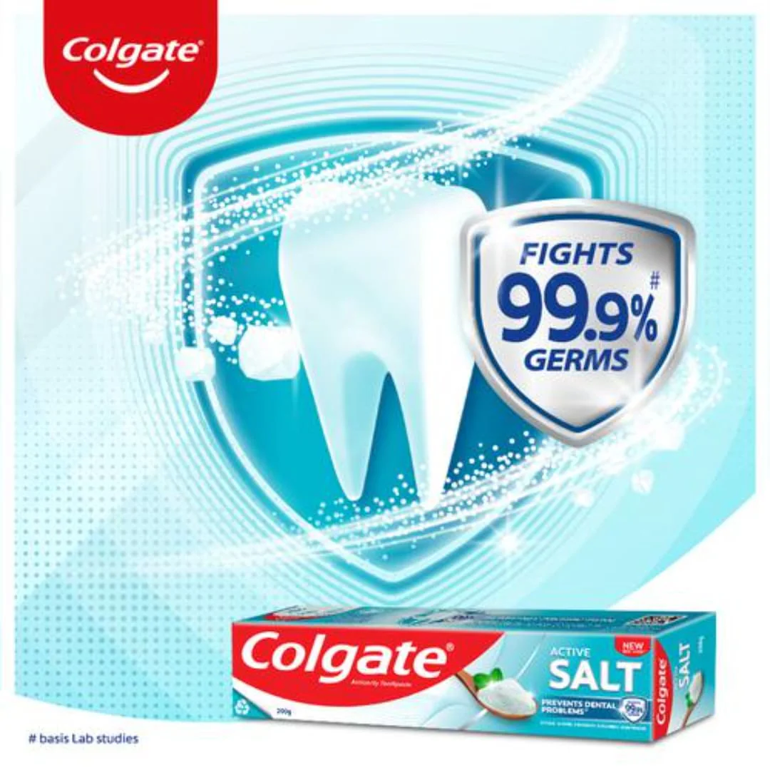 Colgate Active Salt Toothpaste, 100g - Image 3