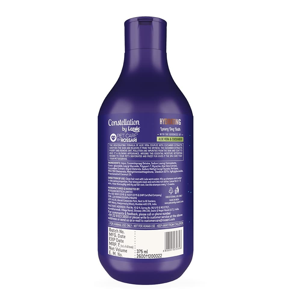 Constellation By Lozalo Hydrating Dog Shampoo, 375 ml - Image 2