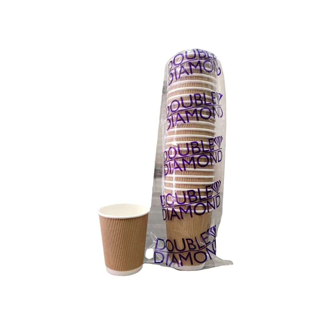 Double Diamond Paper Disposable Cup - Image 2