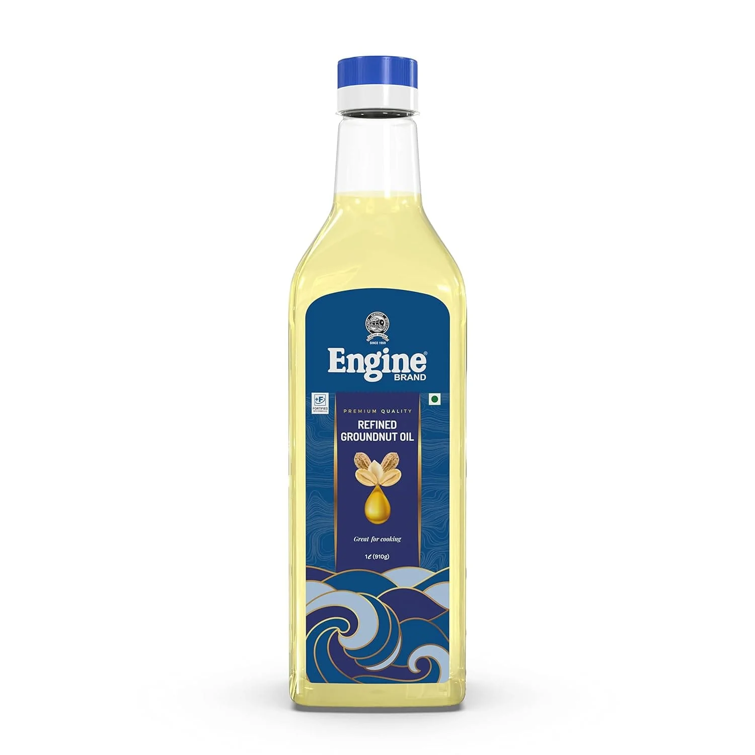 Engine Refined Groundnut Oil, 1L