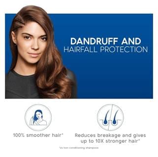 Head & Shoulders 2-in-1 Anti-Hairfall Anti-Dandruff Shampoo+ Conditioner, 650ml - Image 4