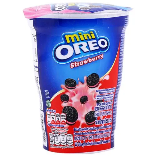 Mini Oreo, Strawberry, 61.3g