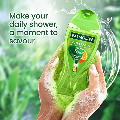Palmolive Aroma Morning Boost With Orange Essential Oil & Lemongrass Shower Gel, 250 ml - Image 3