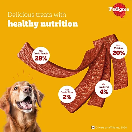 Pedigree Tasty Jerky, Grilled Liver Flavour, 70g - Image 4