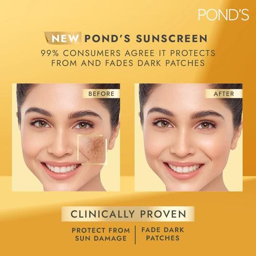 Ponds Serum-Boost Sunscreen Lightweight Cream SPF 35 PA+++, 50g - Image 3