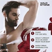 Wild Stone Ultra Sensual Long Lasting Deodorant for Men, 150ml - Image 3
